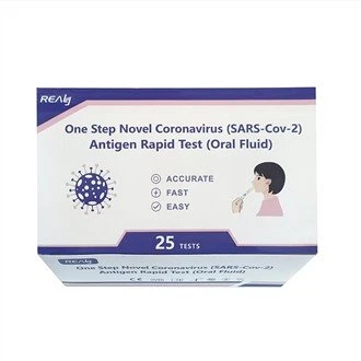 COVID-19 Tez antigen tupurik testi